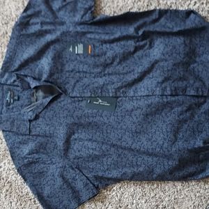 Marc Anthony Short Sleeve button down Polo Shirt -xl brand new